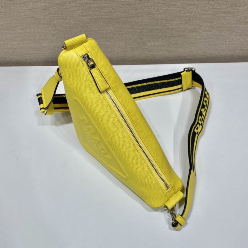 Pra*a triangle pouch